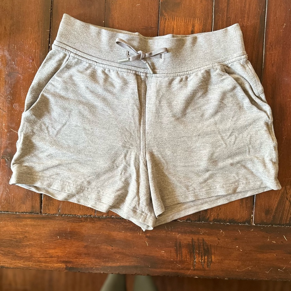 lululemon athletica Light Gray Athletic Shorts